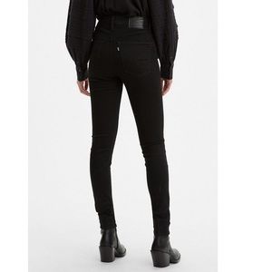 Levi’s Mile High Super Skinny Black Jeans Size 25